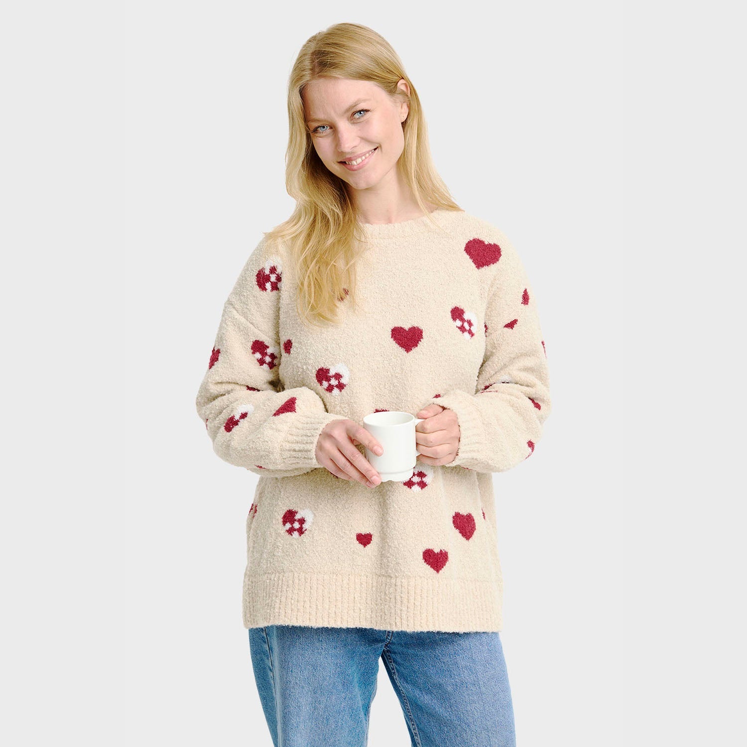 Christmas Heart Sweater β Women